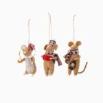 Christmas ornament mouse