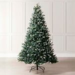 Evergreen Snow Flocked Tip Christmas Tree